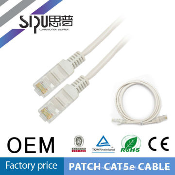 OEM de SIPUO cat5e/cat6 utp RJ45 cable de parche lleva cable precio